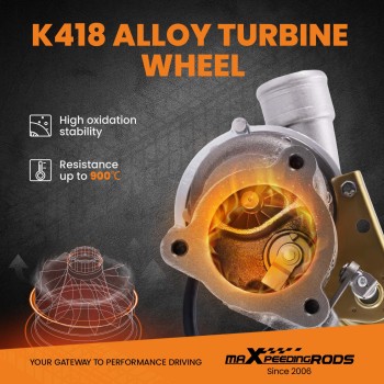 Upgrade K04 015 Turbo compatible for VW Passat 1.8T compatible for Audi A4 A6 Quattro Turbocharger