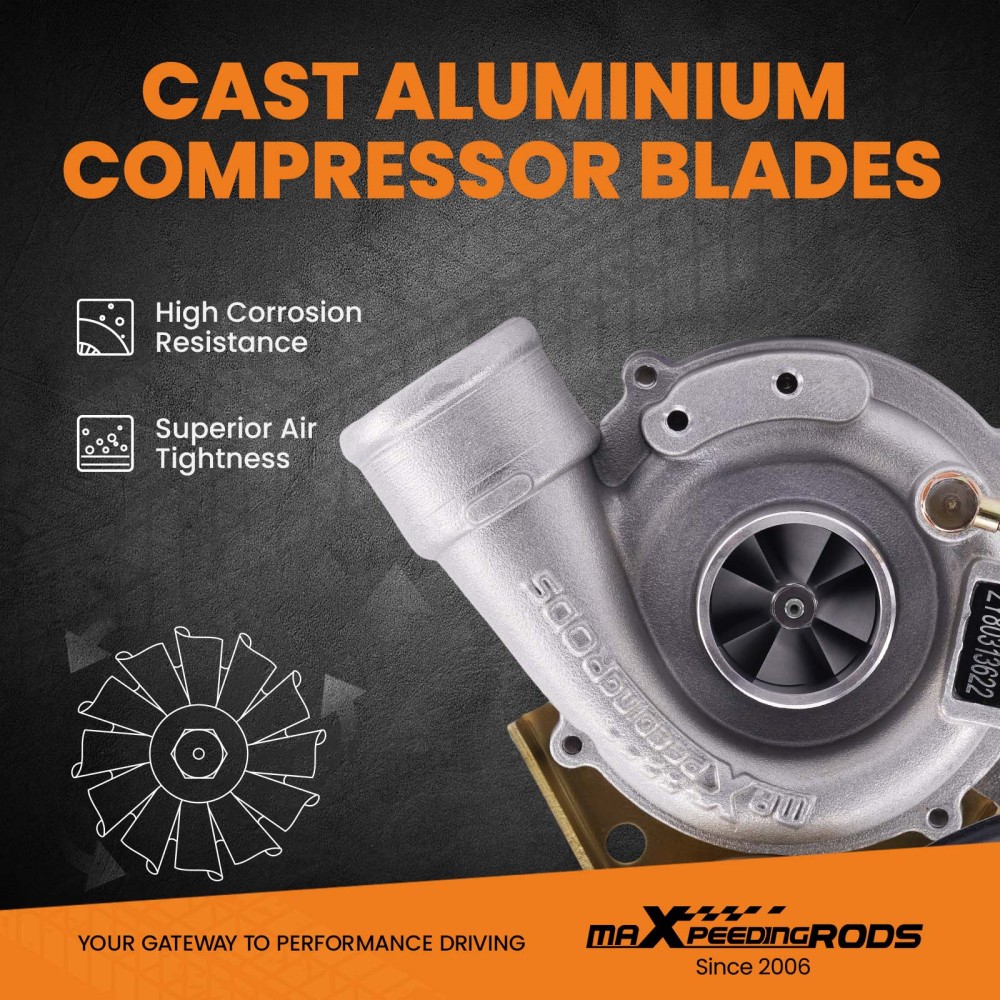 Upgrade K04 015 Turbo compatible for VW Passat 1.8T compatible for Audi A4 A6 Quattro Turbocharger