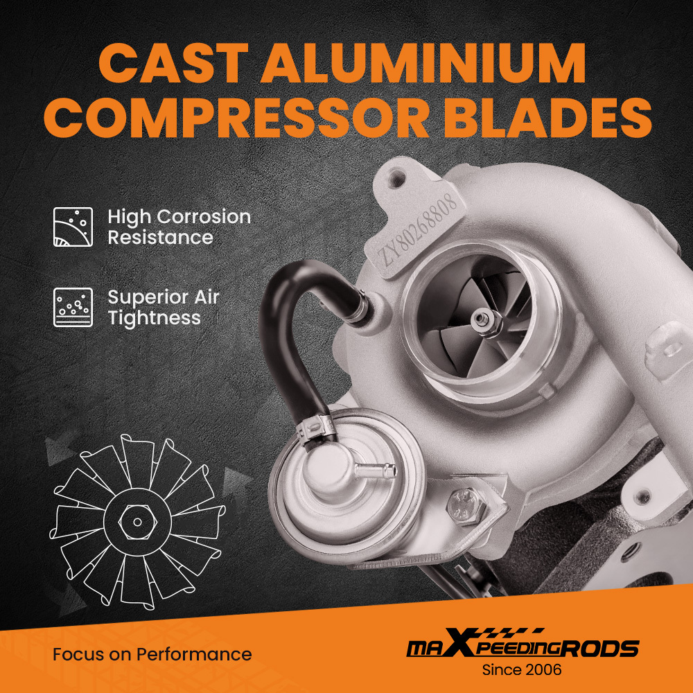 Nuovo Turbocompressore Turbolader compatibile per Mazda CX-7 L3M713700C L3M713700D K0422-882