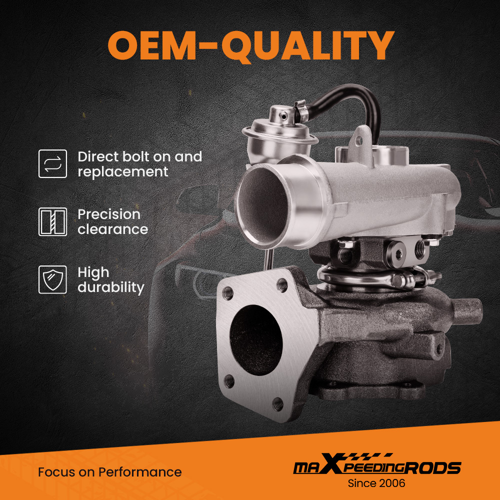 Turbocharger Compatible for Mazda 3 6 CX-7 2.3L 2005-10 MPS MZR DISI Turbocharger K0422 882 Turbo 