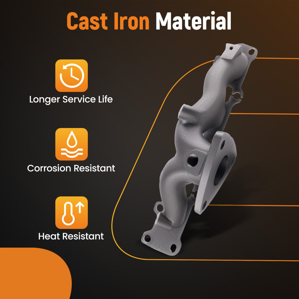 Exhaust Manifold compatible for Chevrolet Malibu Impala 2009-2014 674-937 w/Hardware