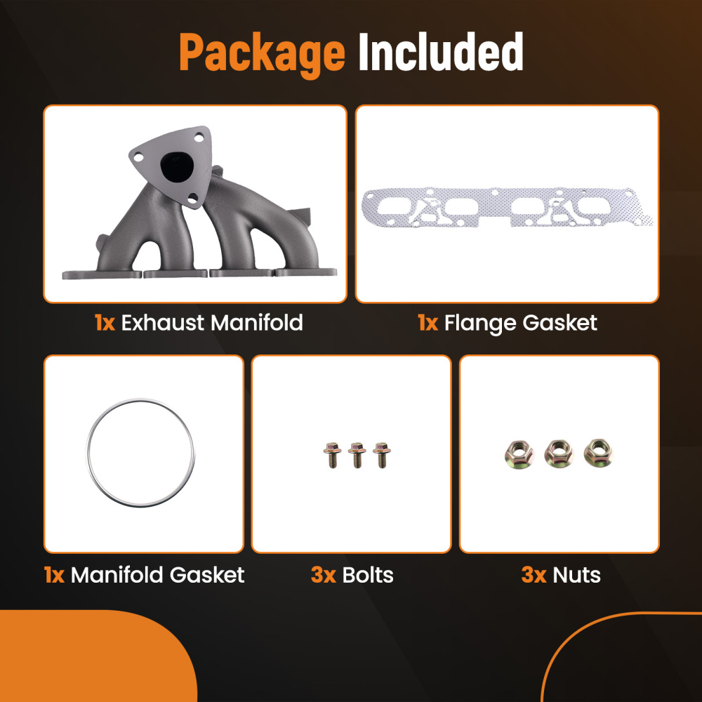 Exhaust Manifold compatible for Chevrolet Malibu Impala 2009-2014 674-937 w/Hardware