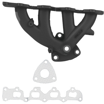 Cast Iron Exhaust Manifold compatible for Chevrolet Captiva Sport 2.4L 2010-2012 W/Gaskets