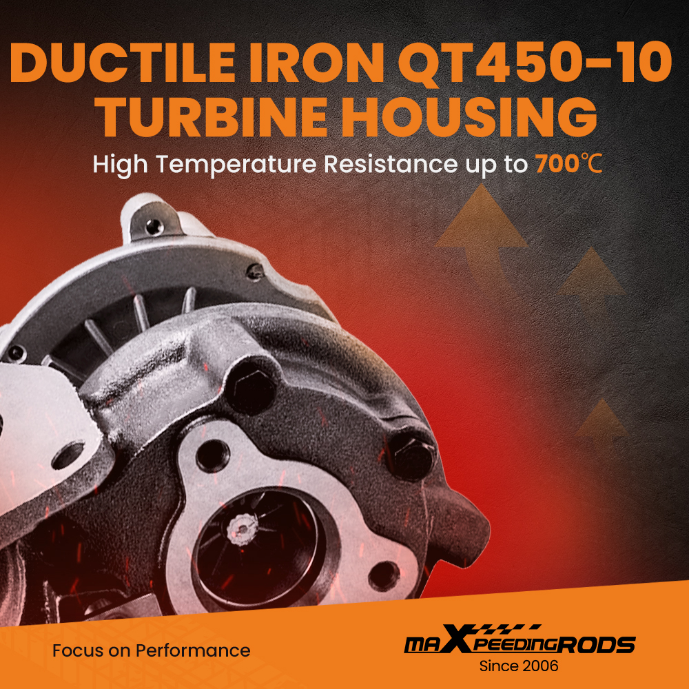 Turbocompressore Turbina compatibile per Mazda 6 2.0 Citd J25S VJ32, VDA10019, RF5C13700