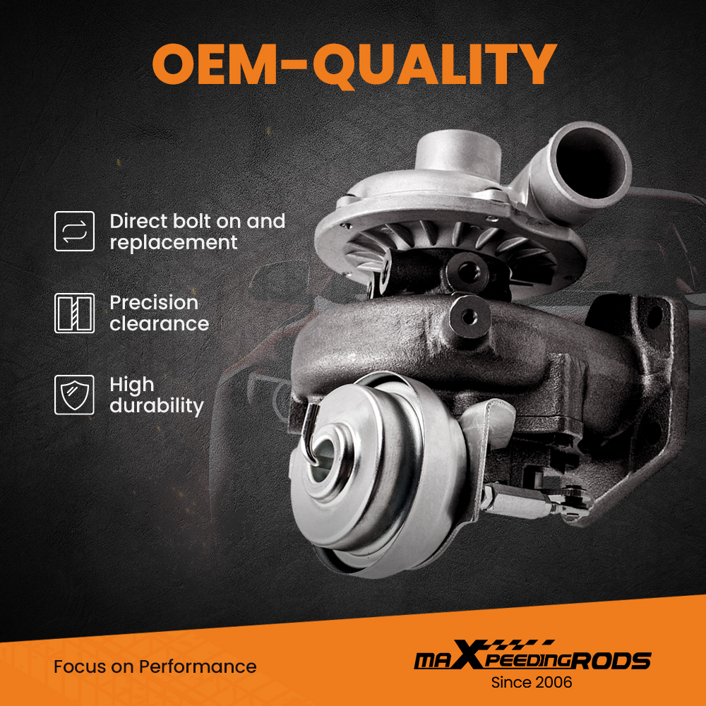 Turbocompressore Turbina compatibile per Mazda 6 2.0 Citd J25S VJ32, VDA10019, RF5C13700