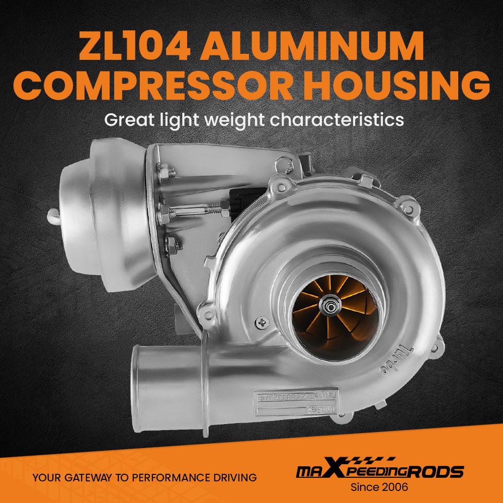 Billet Turbocharger compatible for Ford Ranger 3.0 TDCI compatible for Mazda BT-50 2.5 143PS 156PS 1789132