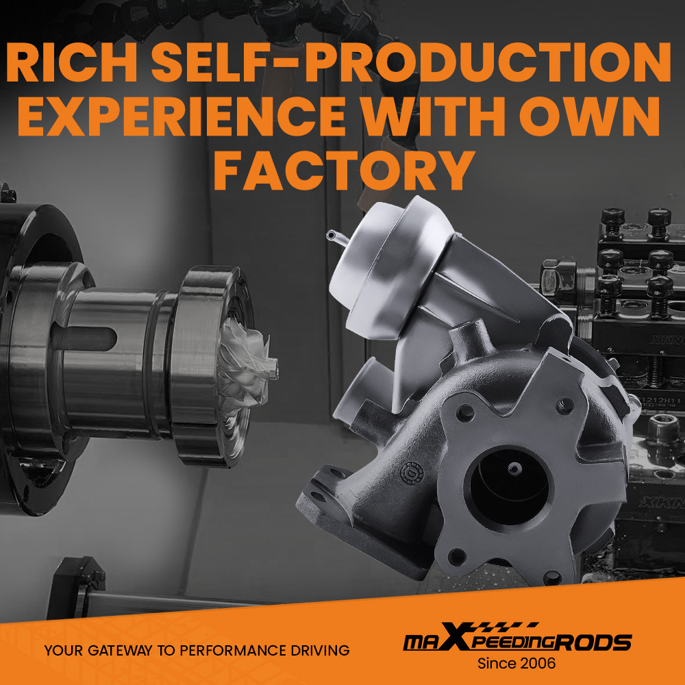 Billet Turbocharger compatible for Ford Ranger 3.0 TDCI compatible for Mazda BT-50 2.5 143PS 156PS 1789132