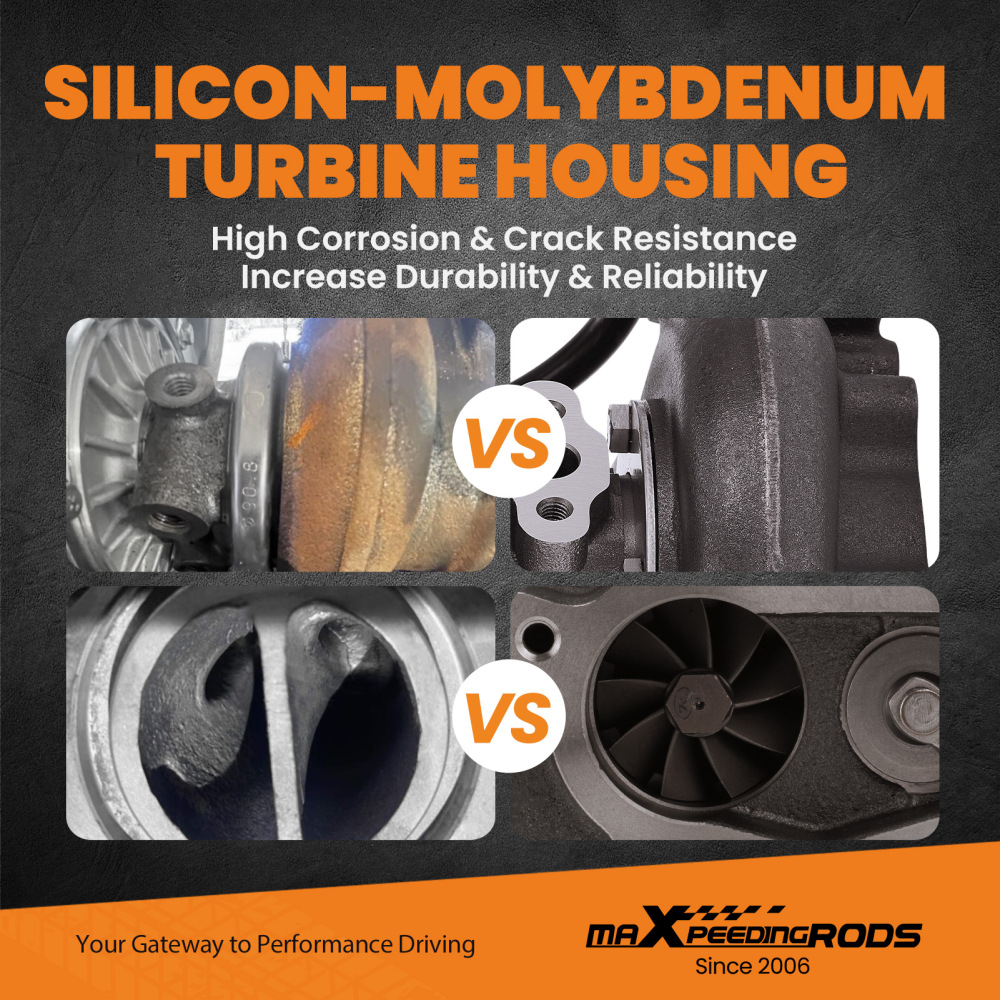 Billet Turbocharger compatible for Ford Ranger 3.0 TDCI compatible for Mazda BT-50 2.5 143PS 156PS 1789132