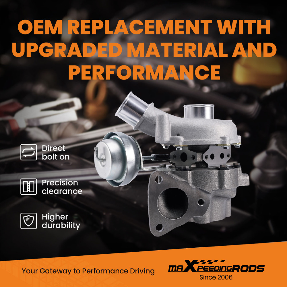 Billet Turbo compatible for Mitsubishi TritonL200 2.5L D 4D56 RHV4 turbo compatible for charger 1515A170