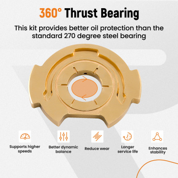 For GT3782VA Turbo Rebuild Kit compatible for Ford 6.0 F250 F350 F450 F550 Pickup Truck 2003-07