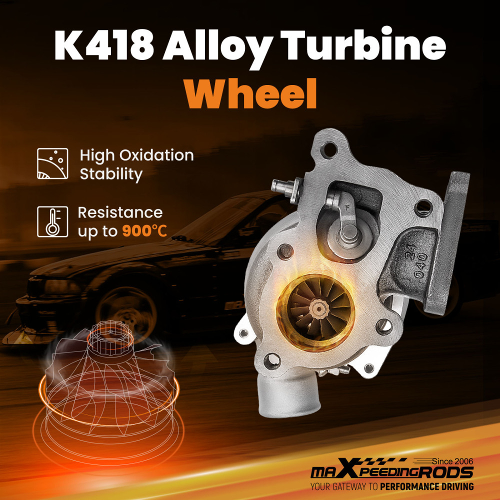 Water Cooled Turbocharger compatible for Mitsubishi L300 Pajero Shogun 4D56T 2.5L TD04-10T 92-96