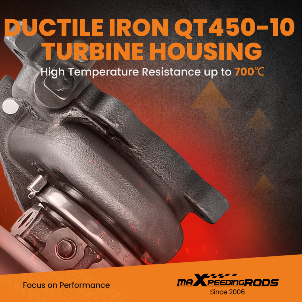 Compatible for Mitsubishi Triton L200 2.5L 4D56 TD04-10T TF035 Water Turbo Turbocharger