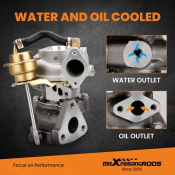 Motorcycle Turbo For Snowmobiles Quads Rhino ATV 100hp 190cc Turbo RHB31 VZ21 compatible for Mini Turbo