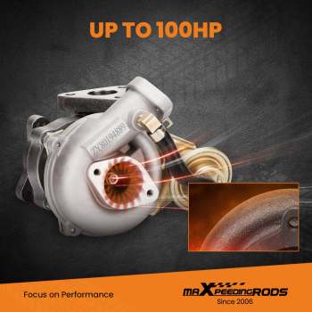 Motorcycle Turbo For Snowmobiles Quads Rhino ATV 100hp 190cc Turbo RHB31 VZ21 compatible for Mini Turbo