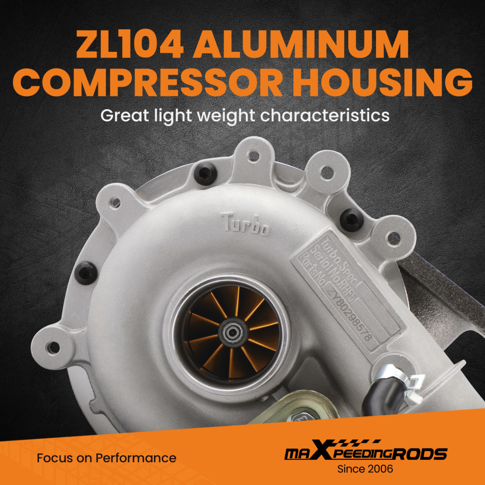 Billet Turbocharger RHF5 VJ26 VJ33 WL84 compatible for Mazda Bravo / B2500 / 2.5 L VA430013