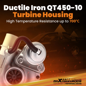 RHF5 Turbo Turbocharger compatible for Ford Ranger Double compatible for Mazda B2500 2.5L 99-03 WLT WL84