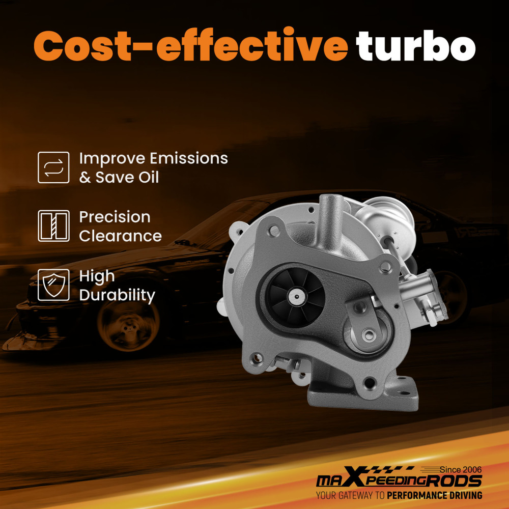 RHF5 Turbo Turbocharger compatible for Ford Ranger Double compatible for Mazda B2500 2.5L 99-03 WLT WL84