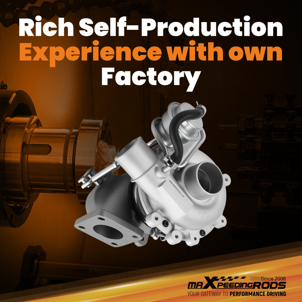 RHF5 Turbo Turbocharger compatible for Ford Ranger Double compatible for Mazda B2500 2.5L 99-03 WLT WL84