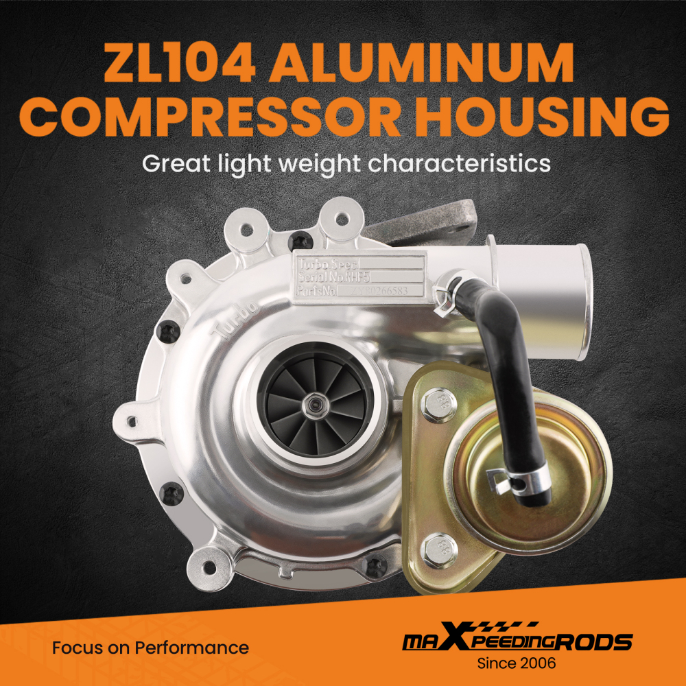 Turbo compatible pour Ford Ranger Double Cab compatible pour Mazda B2500 VJ26 WL84 2.5L RHF5