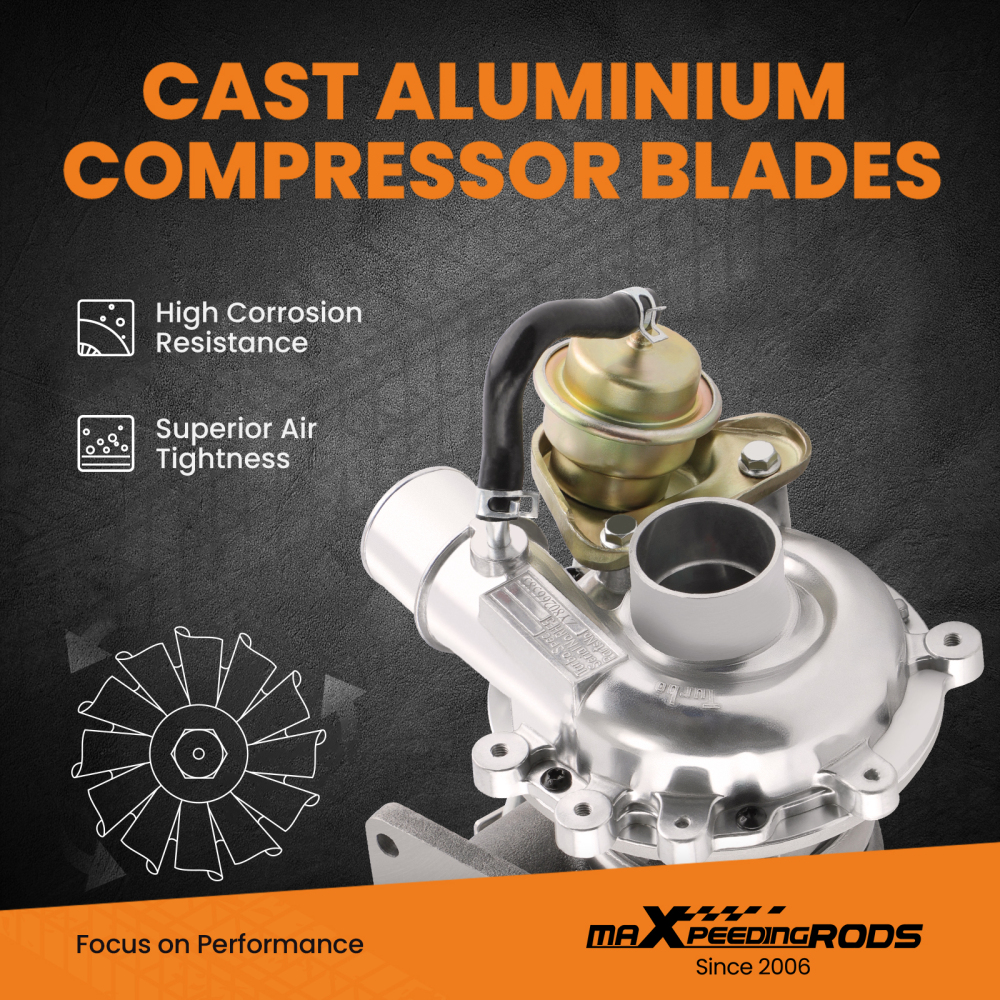 Turbo compatible pour Ford Ranger Double Cab compatible pour Mazda B2500 VJ26 WL84 2.5L RHF5