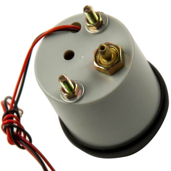 Calibro Turbo Boost universale + tubo in PVC + raccordo a T 12V DC, max. 0,3 A 0 ~ 20 PSI