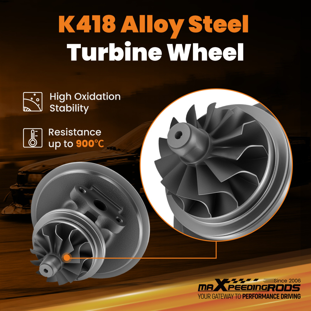 Turbo Cartridge R2S KP35+K04 compatibile per VW Amarok 2.0 BiTDI 120KW 2010-2012 03L145702S