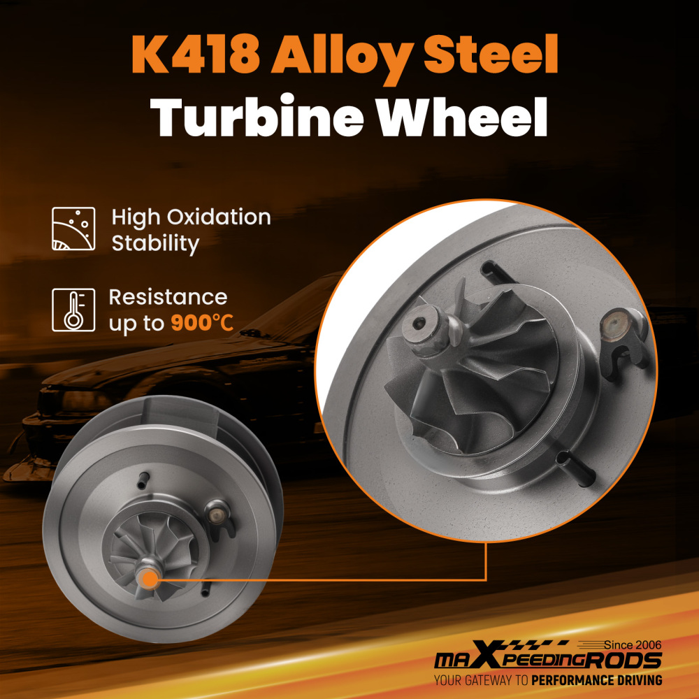 Billet Wheel Turbo Cartridge BV40 compatible for BMW F20-F36 118D-418D 2010-21 54609700046