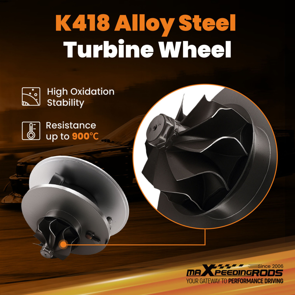 Core Turbocompressore compatibile per Toyota Land Cruiser 100 4.2 TDI 1998-2003 750001-0002