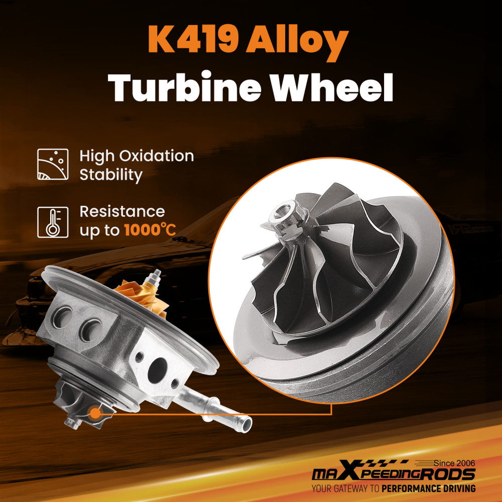 Billet Turbo CHRA Cartridge compatible for Ford Fiesta Focus EcoSport 1.0 EcoBoost 100HP