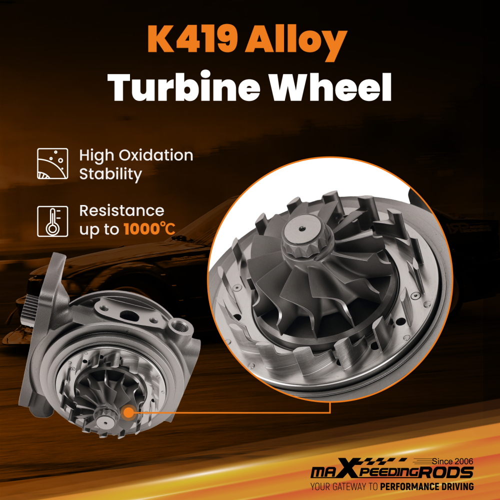 Upgraded Billet Turbo Cartridge compatible for Dodge Ram 2500 3500 6.7L compatible for Cummins 2013 -2018