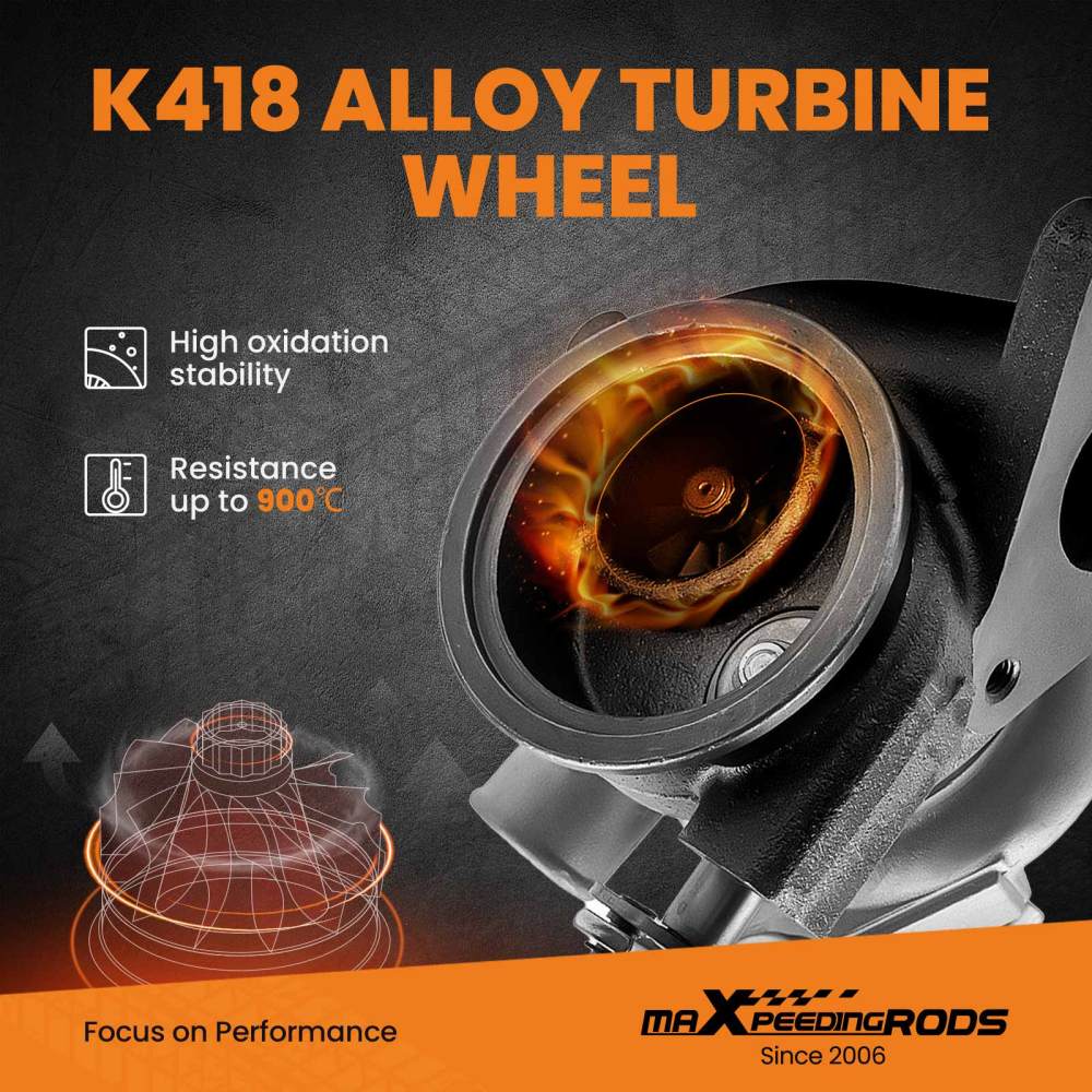 Turbo Turbocharger compatible for Citroen Jumper Ducato compatible for Peugeot Boxer 2.2 HDI compatible for Focus 1.6TDCI