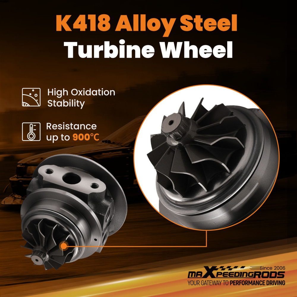 Turbo Cartridge TF035HM-12T compatibile per Mitsubishi Pajero II 2.8 TD 92KW 1994-1999 NEW