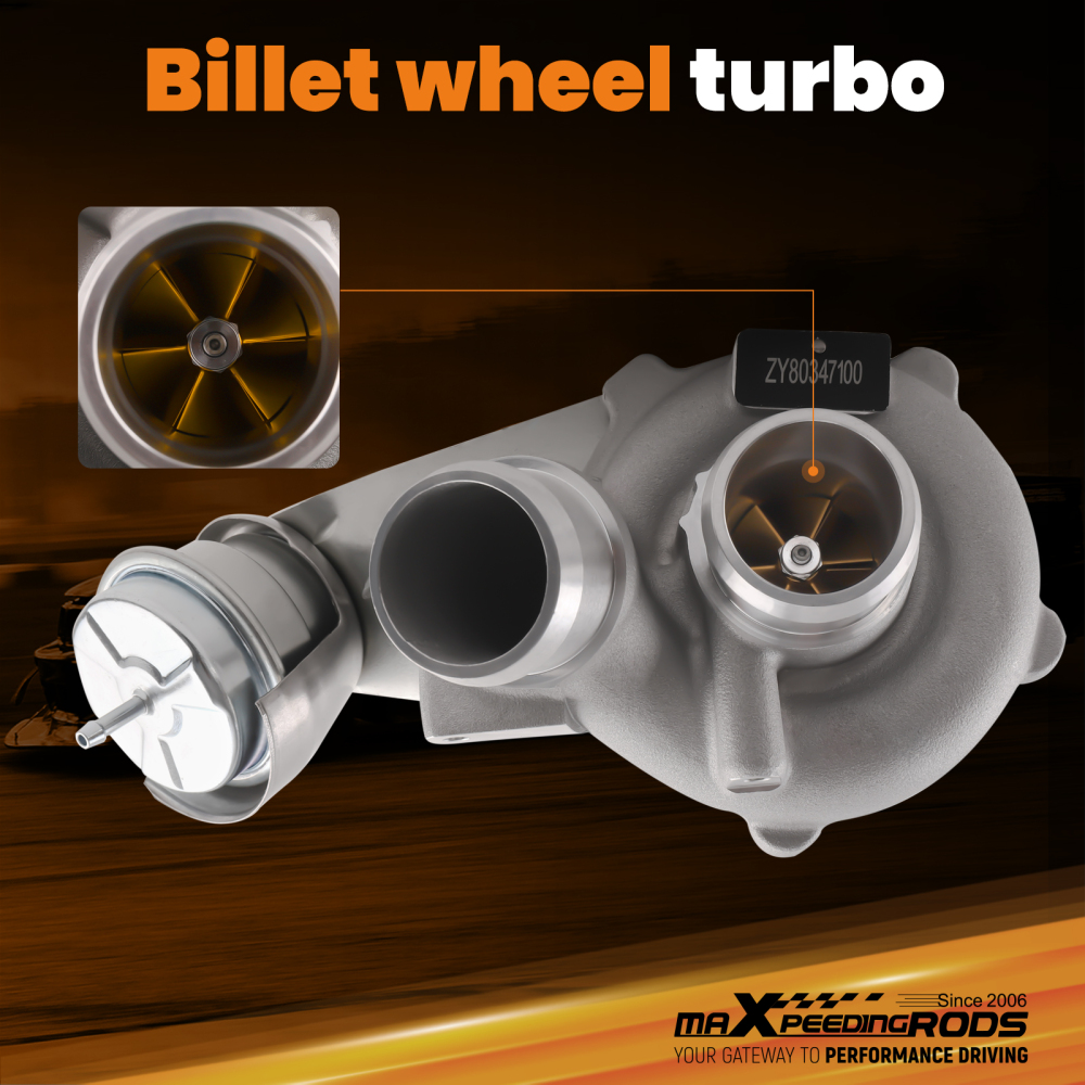 Left Turbo Billet Wheel compatible for Ford Navigator F150 F-150 Expedition 3.5 DL3E6C879AA