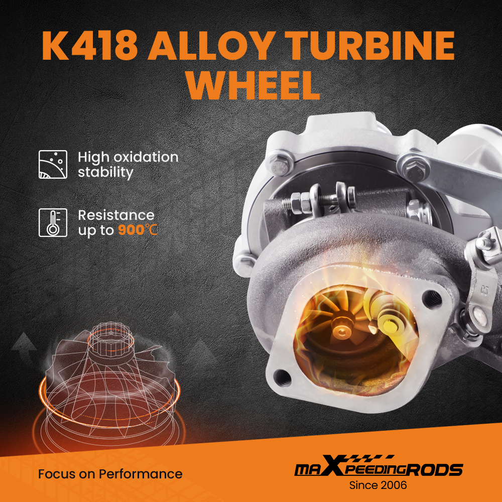 K03 Turbo compatible for Ford 3.5L Ecoboost F150 2013-2016 Left Sid Turbocharger w/ Gasket