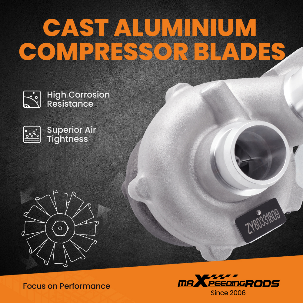 K03 Turbo compatible for Ford 3.5L Ecoboost F150 2013-2016 Left Sid Turbocharger w/ Gasket