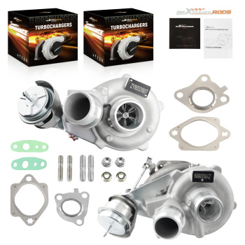 K03 Twin Turbo Turbocharger compatible for Ford 3.5L F150 Expedition 2013-2016 V6 Pickup
