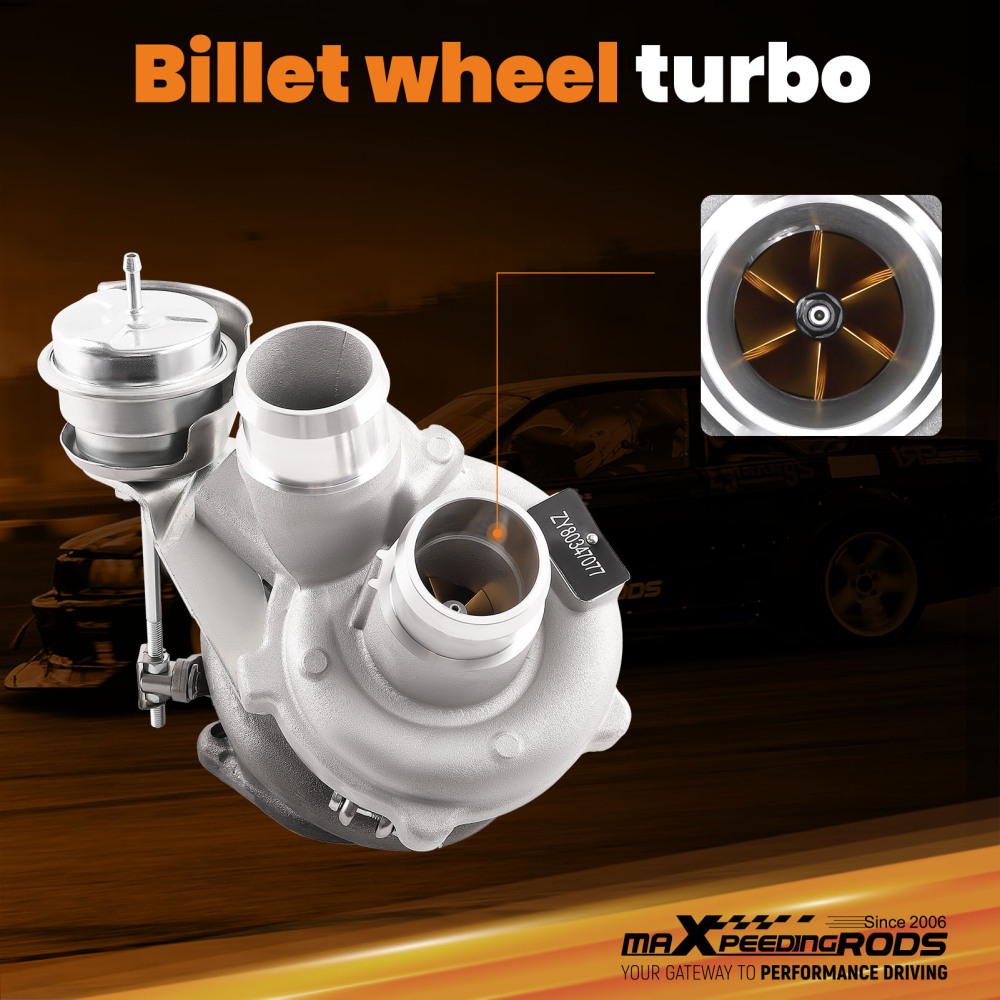 RH Upgrade Billet Turbo compatible for Ford F150 Expedition Navigator Transit 150 3.5 13-16
