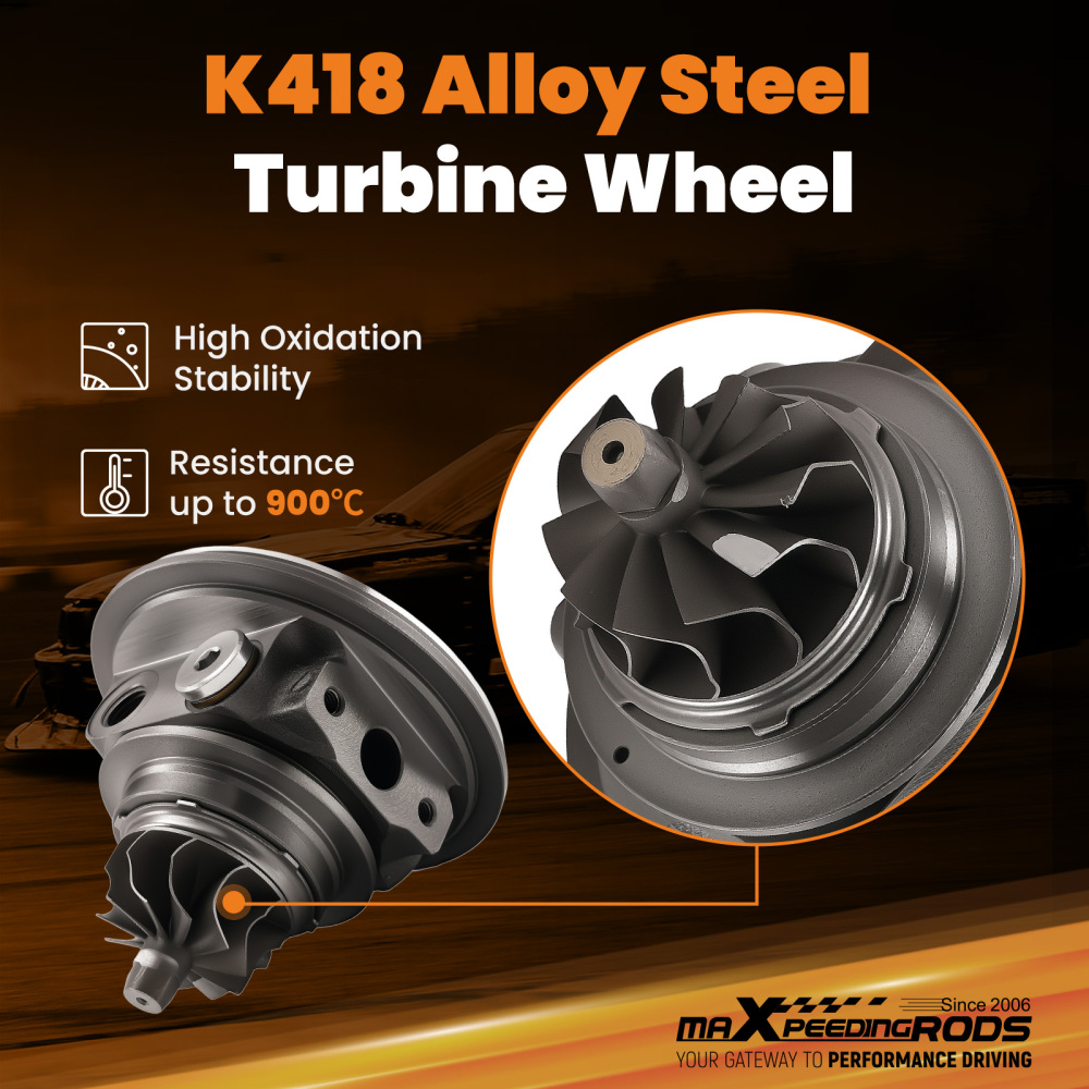 K03 Turbo Core compatible for Vauxhall Corsa D Vxr 1.6 141kw 5303-970-0174 Complete Kit