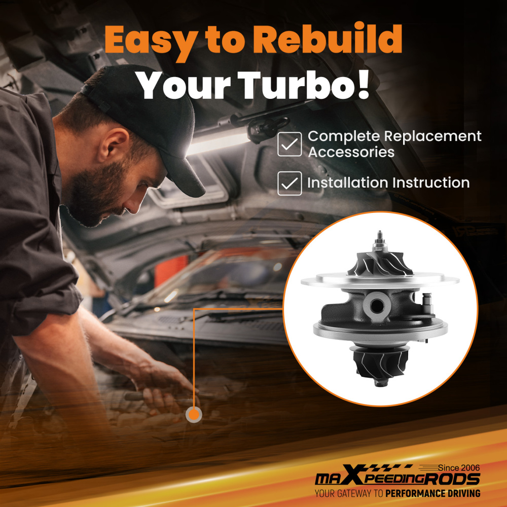 Turbo Cartridge compatible for VW T5 Transporter AXB AXC 1.9TDI 54399880020 54399880022