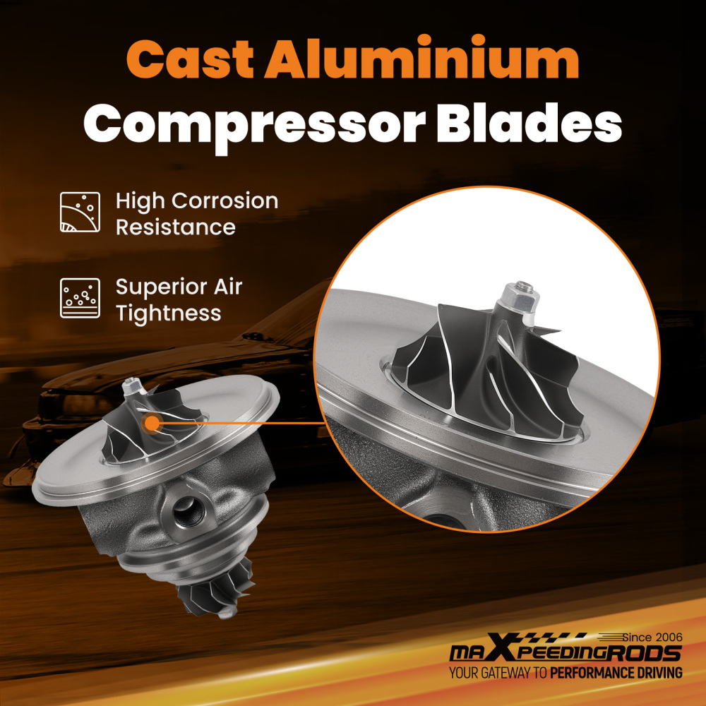 Turbine Coreassy Cartuccia compatibile per Alfa Romeo/Fiat/Lancia 1.4 2007-2014 55212916 NEW