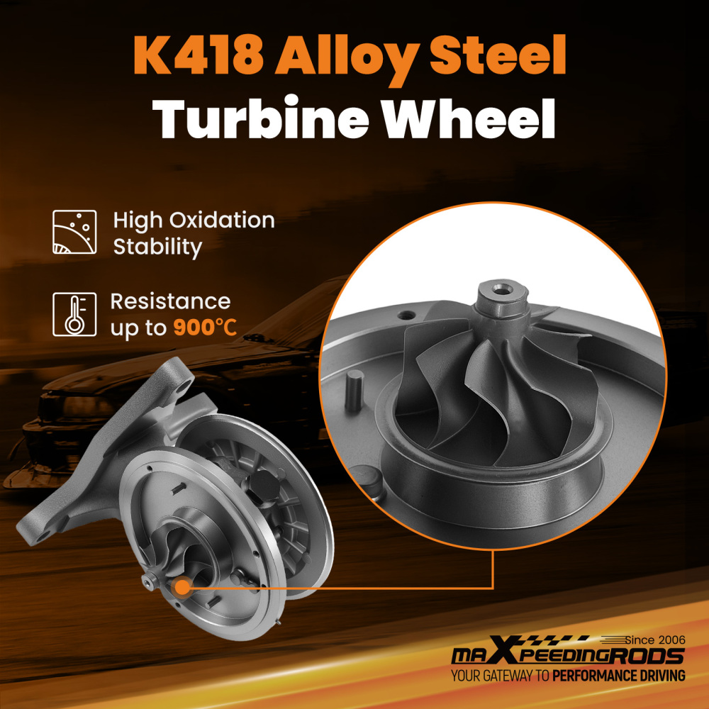 Turbine Coreassy Cartuccia compatibile per VW Touareg 2.5 R5 TDI 2003-2010 070145701N NEW