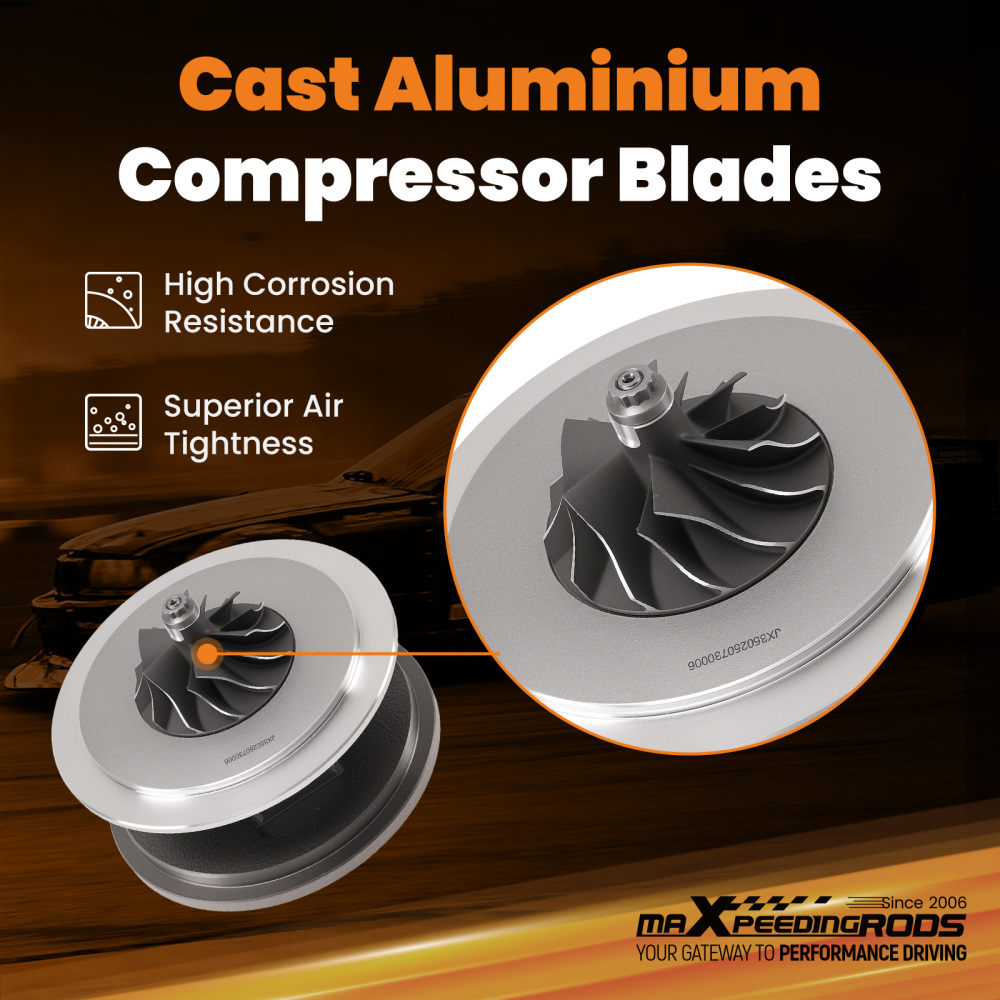 Turbocharger Cartridge compatibile per Audi A4 Avant 2.7 TDI 8ED 120/132 KW 2005-2008 NEW