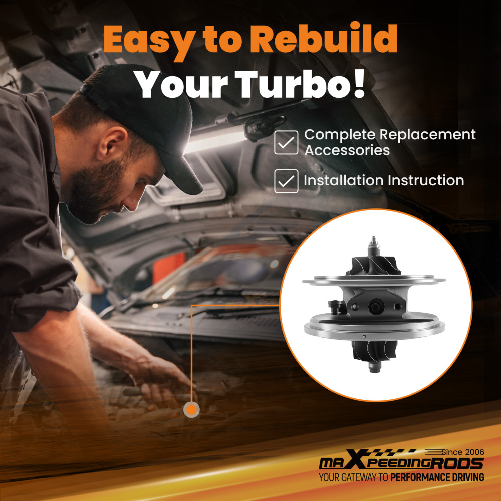 Cartridge Turbo compatibile per BMW F10 F15 F32 F34 F36 N57TU 2011-2018 806094-9003S