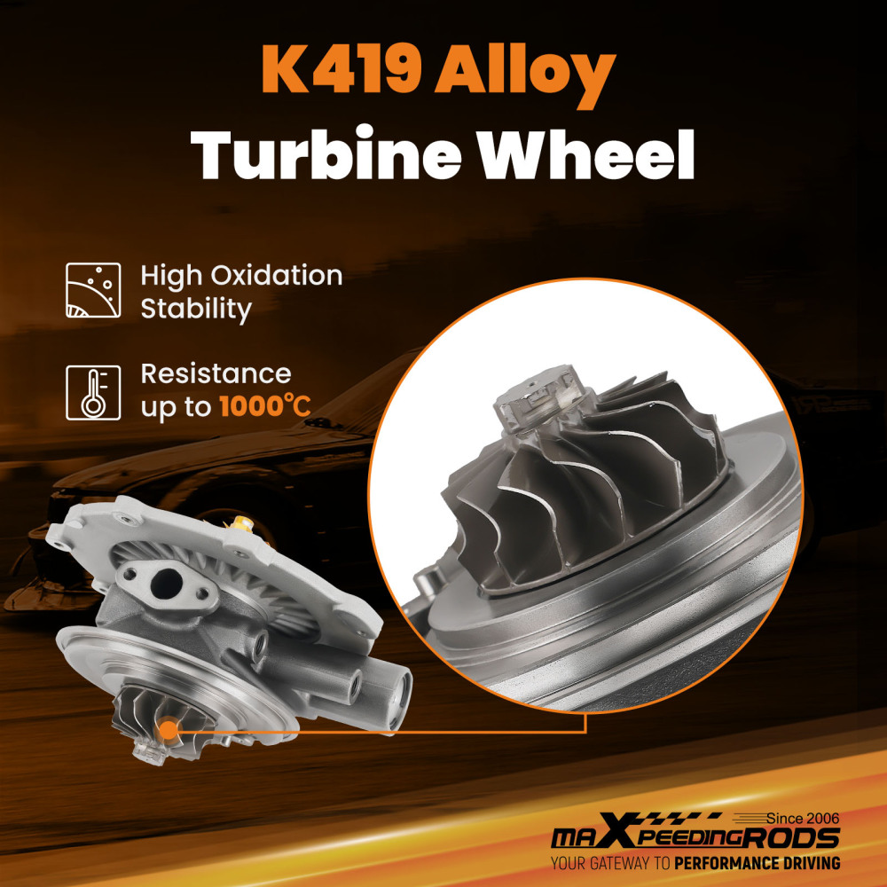 Billet Turbo Cartridge compatible for Chevy GMC Silverado Express compatible for Sierra 2500 6.6L 11-16