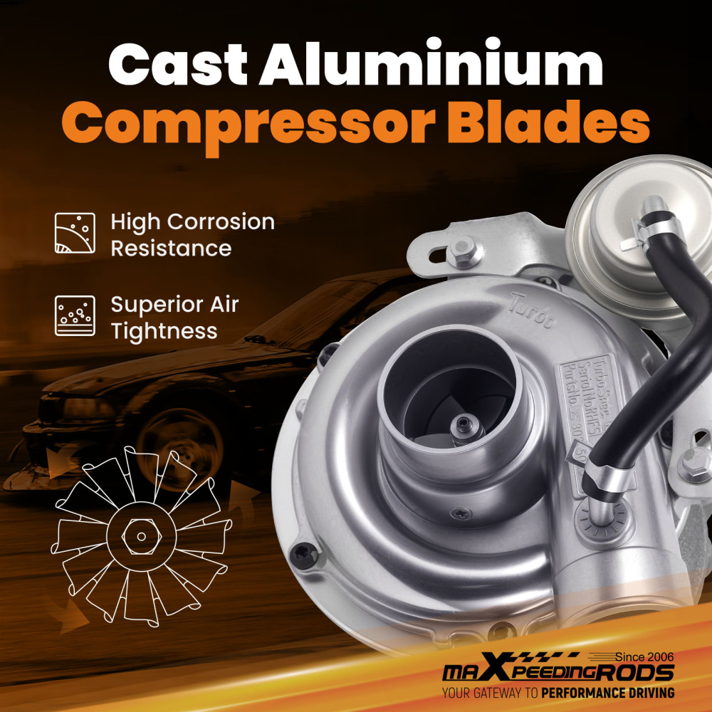 Turbo Turbina compatibile per Isuzu Trooper compatibile per Opel Monterey 3.1L VE180027, VA180027, VD180027