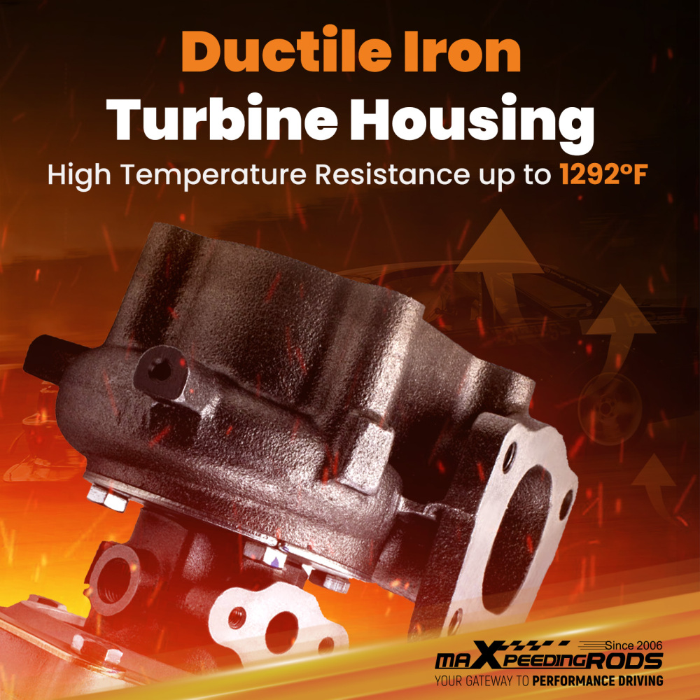 GT2560LS Turbo charger compatible for Isuzu NPR 4.8L Truck 4HE1XS 8972089663 700716-5009