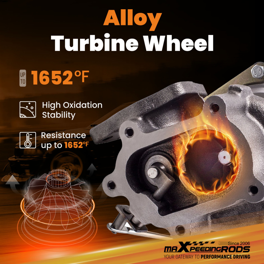 GT2560LS Turbo charger compatible for Isuzu NPR 4.8L Truck 4HE1XS 8972089663 700716-5009