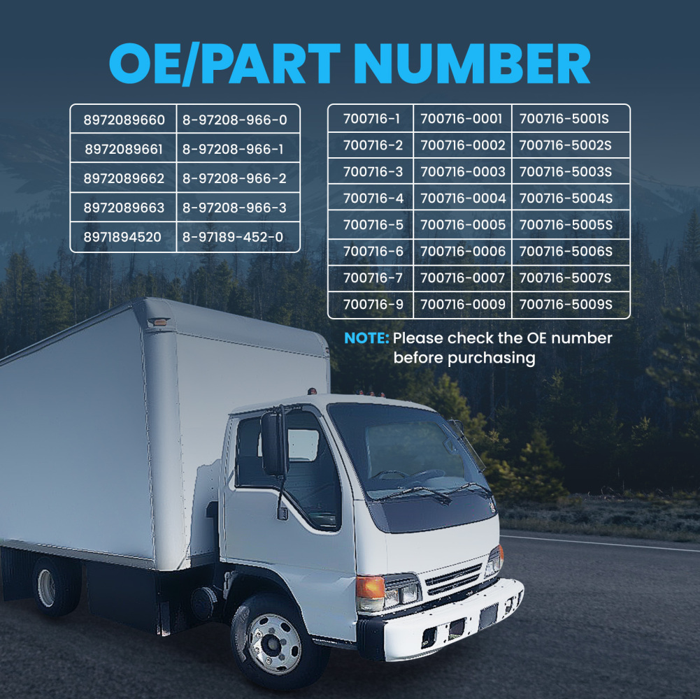 Compatibile per ISUZU NPR 4HE1 Diesel compatibile per CHEVY/Compatibile per GMC W3500/4500/5500 TB28 Turbo Turbocharger