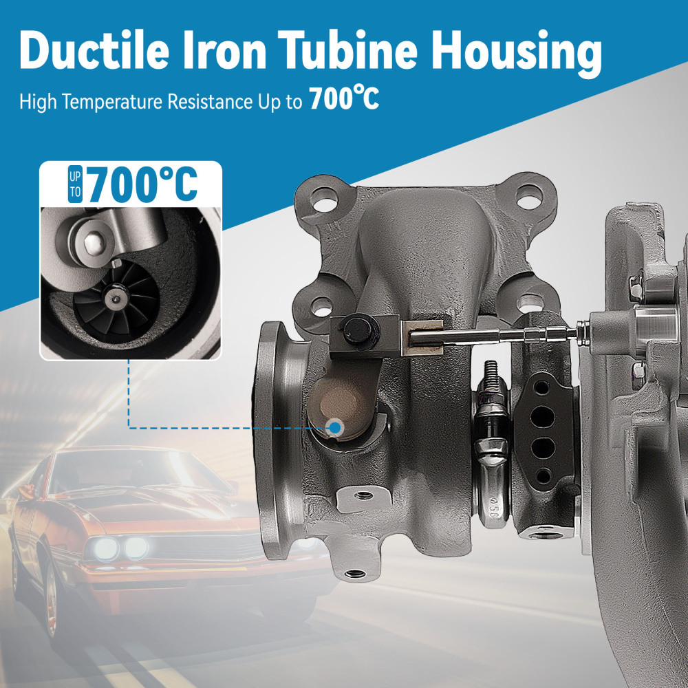 Turbocharger compatible for Vw Golf Sportsvan compatible for Skoda Superb 1.4 Tsi 2014-2018 04e145704c