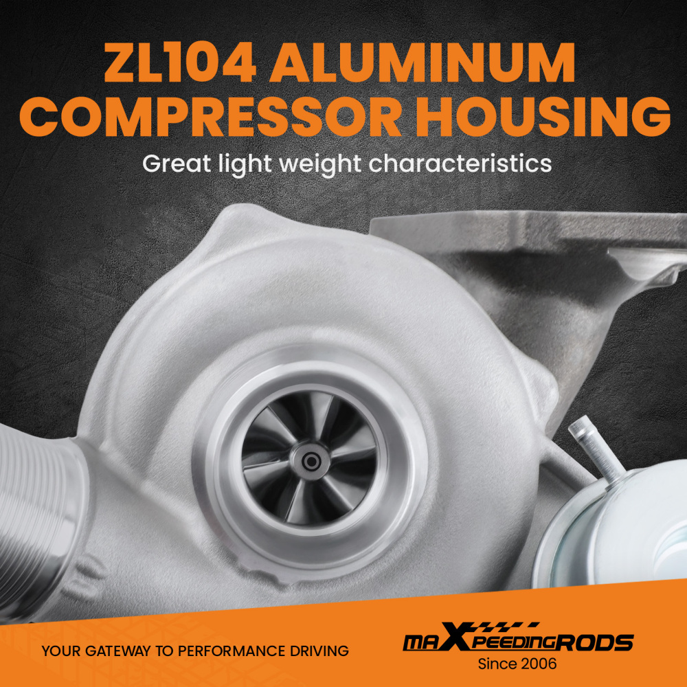 Right Turbo Turbocharger compatible for Ford F150 F-150 2.7L V6 EcoBoost 2015 2016 2017